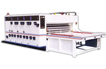 Multicolor Printing and Slotting Machine